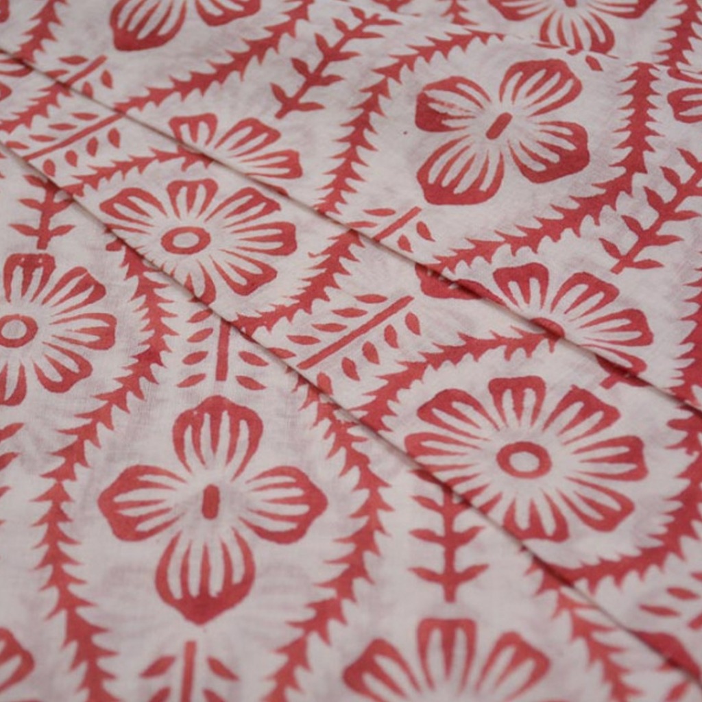 hand block print fabric